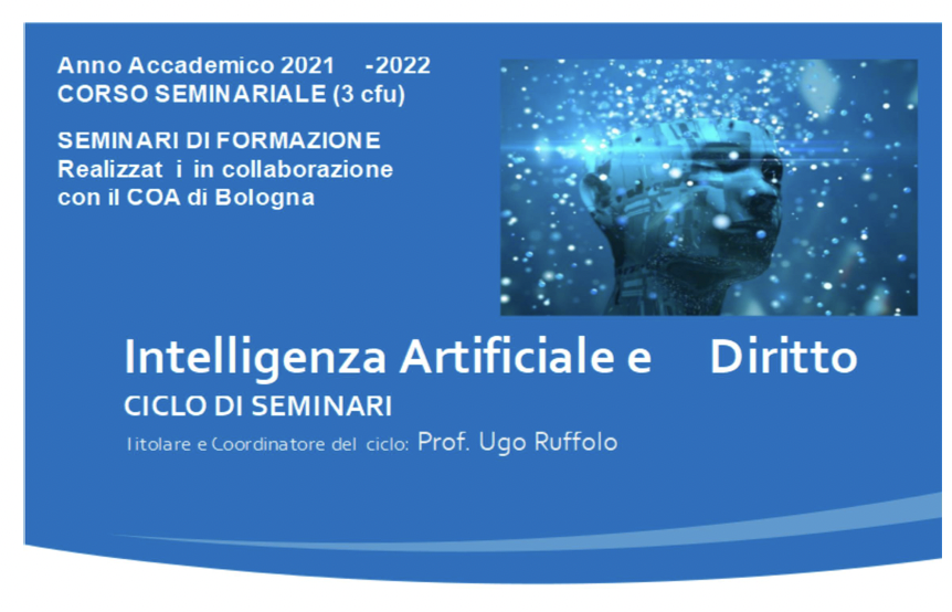 Intelligenza artificiale e Diritto
